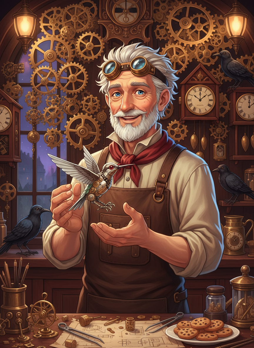 אליעזר "לזר" הורוביץ - אמן המנגנונים - AI Character Card